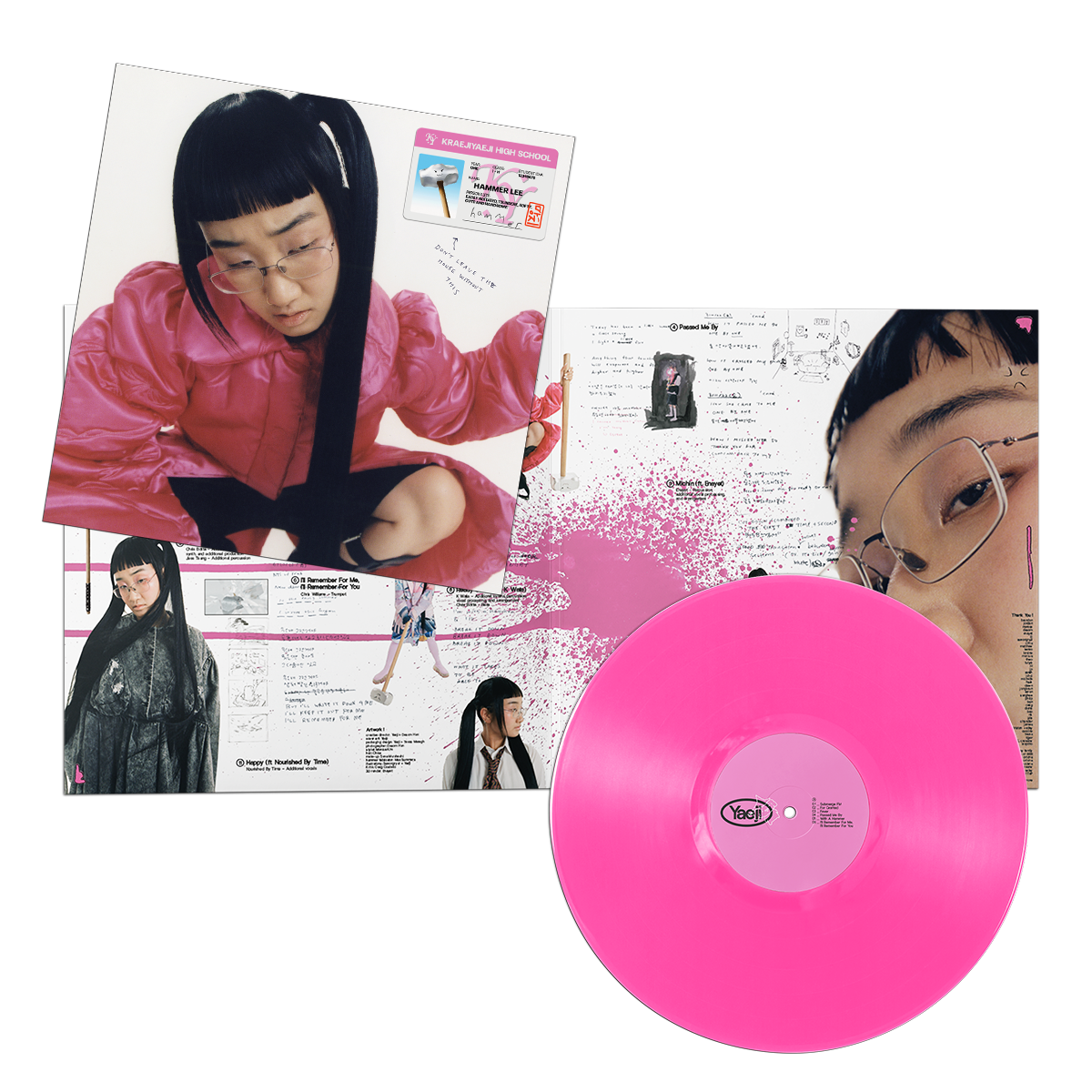 With A Hammer - Hot Pink LP